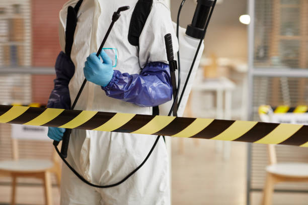 Professional Sewage Cleanup technician working in Cecil, GA